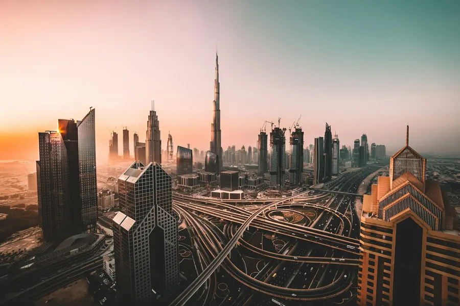 Downtown Dubai skyline