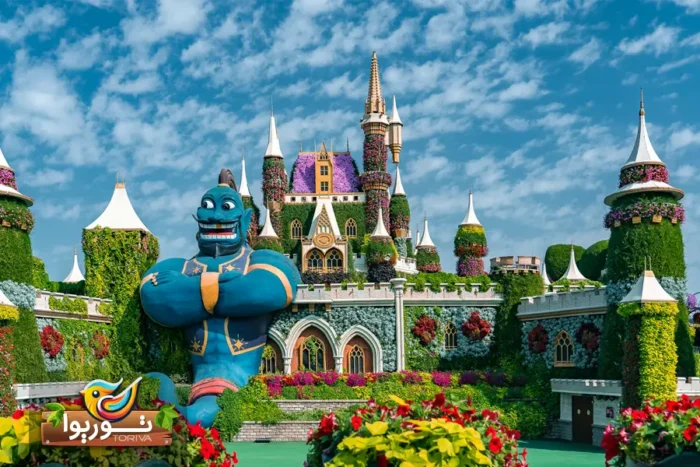 باغ گلها دبی | Miracle Garden